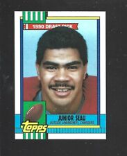 Tarjeta de novato 1990 Topps #381 Junior Seau, Los Angeles Chargers Salón de la fama segunda mano  Embacar hacia Argentina