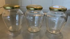 Glass jars three for sale  HAVERFORDWEST