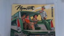 Brochure voiture plymouth d'occasion  Lanester