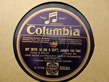 JACK PAYNE - CHOOSE ANY ONE OF THIRTY 78 rpm discs, usado comprar usado  Enviando para Brazil