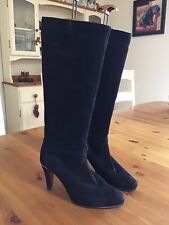 Long black suede for sale  MINEHEAD