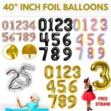 Foil number balloons for sale  BIRMINGHAM