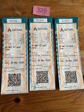 Bus tickets arriva for sale  SOWERBY BRIDGE