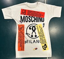 Camisa larga única Moschino Milano ¡Advertencia! segunda mano  Embacar hacia Argentina