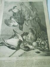 Gravure 1862 chasse d'occasion  Bourgoin-Jallieu