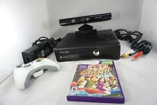 Console Xbox 360 S Slim 4GB 1439 pacote Kinect com 1 jogo e 256 HDD TESTADO! comprar usado  Enviando para Brazil