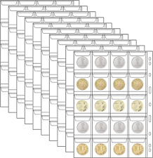 Fogli raccoglitore monete usato  Roma