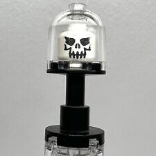 Lego Esqueleto Calavera MINIFIGURA CABEZA Mesa de Vidrio Monstruo Blanco con Malos Ojos Negros, usado segunda mano  Embacar hacia Argentina