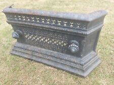 Antique Victorian Cast Iron Fireplace Front Fire Fender Tidy Betty FREE UK P&P  for sale  Shipping to Ireland