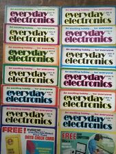 Everyday electronics magazines for sale  WEST BYFLEET