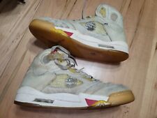 Size 11 - Jordan 5 SP x Off-White Mid Sail for sale  Shipping to South Africa