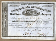 1870 evansville crawfordsville for sale  Port Orange