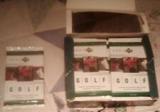 Usado, 2001 Upper Deck caixa de golfe vermelha estojo parcial - 22 de 24 pacotes selados à esquerda 053334 comprar usado  Enviando para Brazil