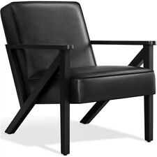 Faux leather armchair for sale  USA