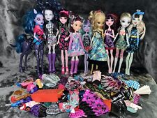 Bonecas Monster High e Ever After High! Lote de 9 bonecas! Acessórios Plus!! comprar usado  Enviando para Brazil