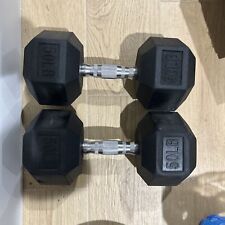 50lbs barbell rubber for sale  Arabi