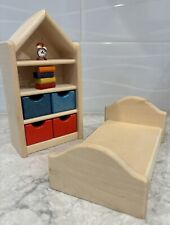 Wooden dollhouse furniture for sale  Malden