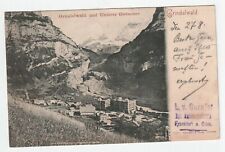 Grindelwald. Grindelwald i lodowiec dolny. rok 1899, używany na sprzedaż  PL