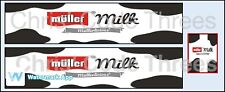 Adesivo adesivo trailer vinil Code 3 - Muller Milk - 1/50 1/64 1/76 1/87 1/148, usado comprar usado  Enviando para Brazil