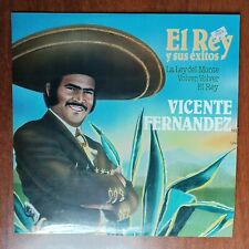 Vicente Fernández – El Rey Y Sus Exitos [1983] LP de vinilo Mariachi Rancheras CBS segunda mano  Embacar hacia Argentina