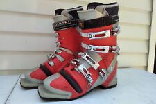 Used, Garmont ENER-G Mg 3-Pin 75mm Telemark Ski Boots MDP 30.5 US Men's 12.5 Red Gray for sale  Dover