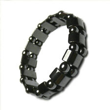 Used, Fashion Black Magnetic Hematite Healing Mens Womens Loose Beads Bracelet for sale  Shipping to South Africa