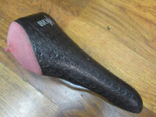 VINTAGE SCHWINN MOAD SADDLE - RED & BLACK for sale  Shipping to South Africa
