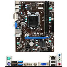 Used, For MSI H81M-P33 Intel Socket LGA 1150 Micro ATX PC Motherboard DDR3 Placa Madre for sale  Shipping to South Africa