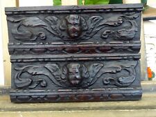 Carved oak panels for sale  UCKFIELD