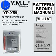 Batteria Li-Ion Compatibile Brondi Magnum 3 Bl-11at 1200mah mar usato  San Giorgio A Cremano