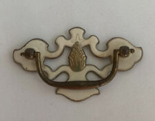 Bassett Drop Bail 1960s PullHandles White on Brass 3" Centers for sale  Shipping to South Africa