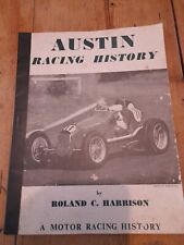 Austin racing history. for sale  MARLBOROUGH