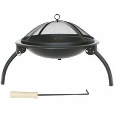 Easter Gift Fire Pit Round Steel Firework Night Heater Out BBQ DS5238 - Boxed for sale  Shipping to South Africa