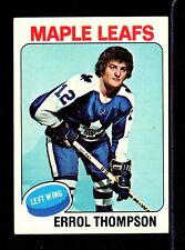 1975-76 Topps #114 Errol Thompson Toronto Maple Leafs NHL ROOKIE Card EX/MT, used for sale  Shipping to South Africa