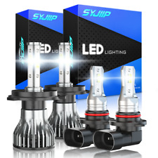Faróis de LED Hi/Lo Beam + kit de lâmpadas de neblina para Toyota Hilux 2004-2019 6000K comprar usado  Enviando para Brazil