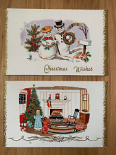 Vintage christmas greeting for sale  BEDALE