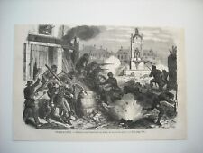 Gravure 1870. guerre. d'occasion  Laxou