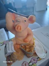 Pig ornament leonardo for sale  WREXHAM