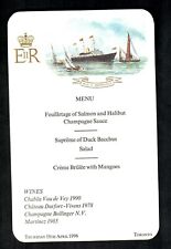 Royal menu royal for sale  EASTBOURNE
