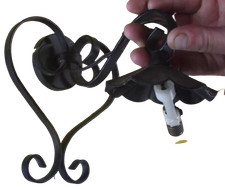 Ancienne applique coeur d'occasion  Grièges