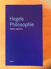 Hegels philosophie walter gebraucht kaufen  Tostedt