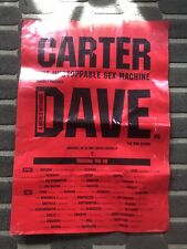 Carter usm poster for sale  BELFAST