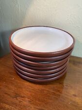 Used, Wellfleet Pottery. (7)Umber Dinner Plates.9 3/4”,Scarce. for sale  Shipping to South Africa