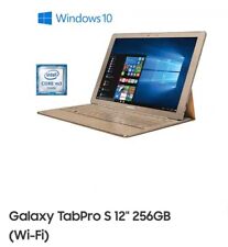 Samsung Galaxy Tablet Pro S 12"" 256 GB (Wi-Fi) dorada 2 en 1, alimentada por Windows 10, usado segunda mano  Embacar hacia Argentina