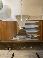 Lampadario anni 70 stilnovo reggini sciolari chandelier design 1970’s usato  Porcari