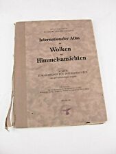 Używany, Book Meteorology International Atlas Der Clouds And Himmelsansichten 1940 na sprzedaż  Wysyłka do Poland