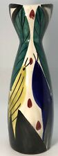 Vintage Inger Waage Ceramic Bird Vase Stavangerflint Norway MCM til salgs  Frakt til Norway
