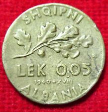 Moneta lek 1940 usato  Ascoli Piceno