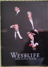 Westlife love tour for sale  SWANSEA
