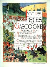 Gascogne fêtes 1898 d'occasion  Soucieu-en-Jarrest